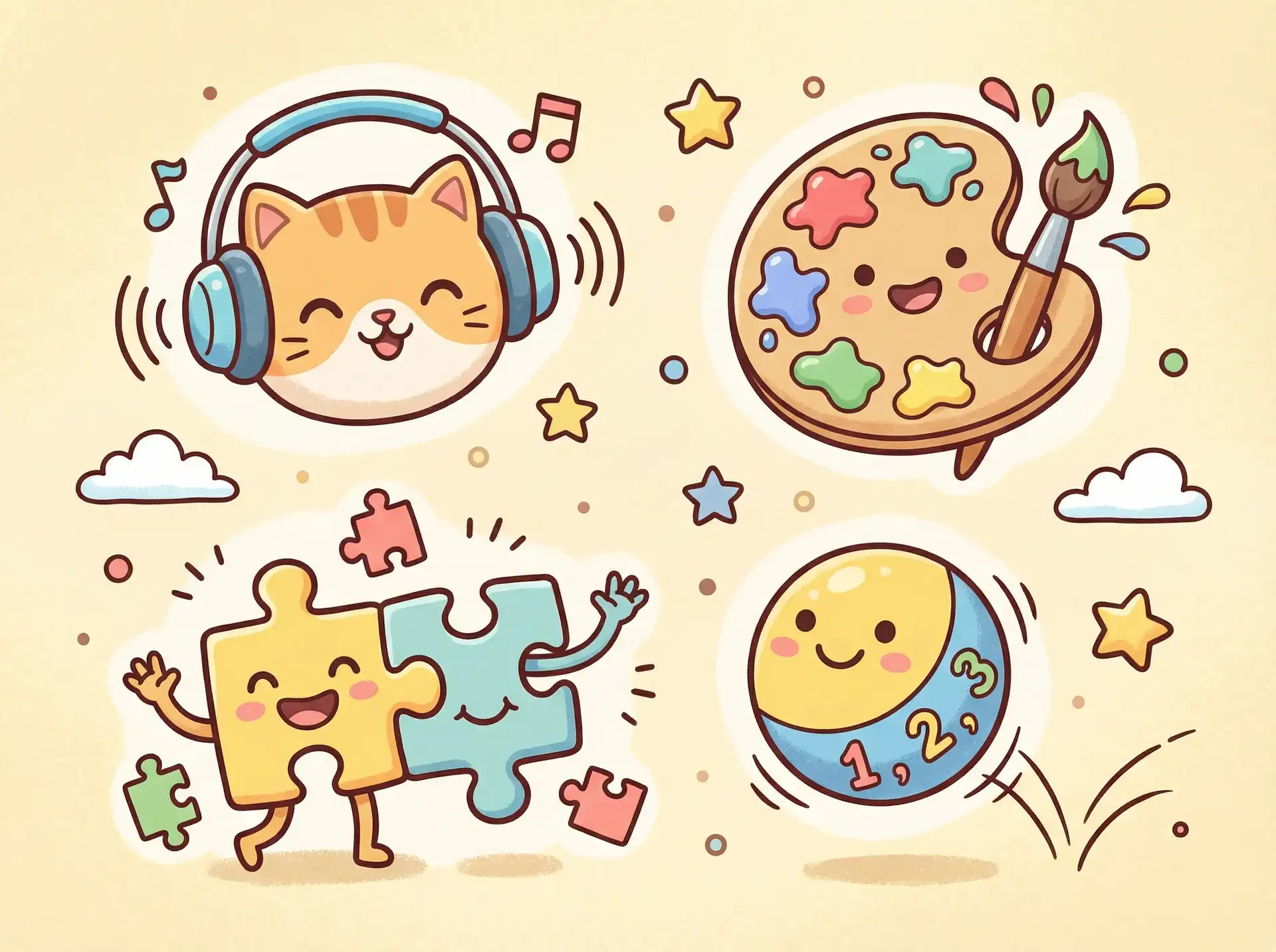 小朋友的手工作品 - inu-006 益智创作
